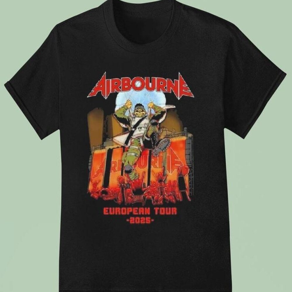 Airbourne Scorch Incoming Summer Tour 25 Shirt  73